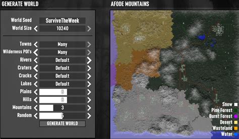 But the map alone will work (you will then have a fresh start for all players). . 7 days to die map seeds alpha 21